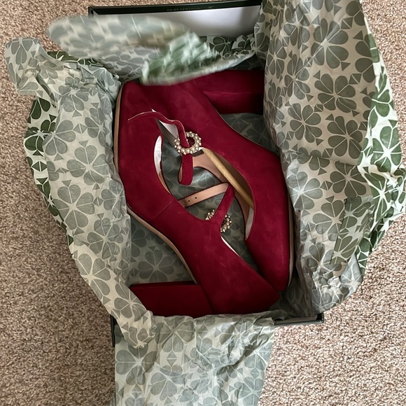 Mara Seude Mary Jane Pumps in Red Wine - Picture 13 of 15